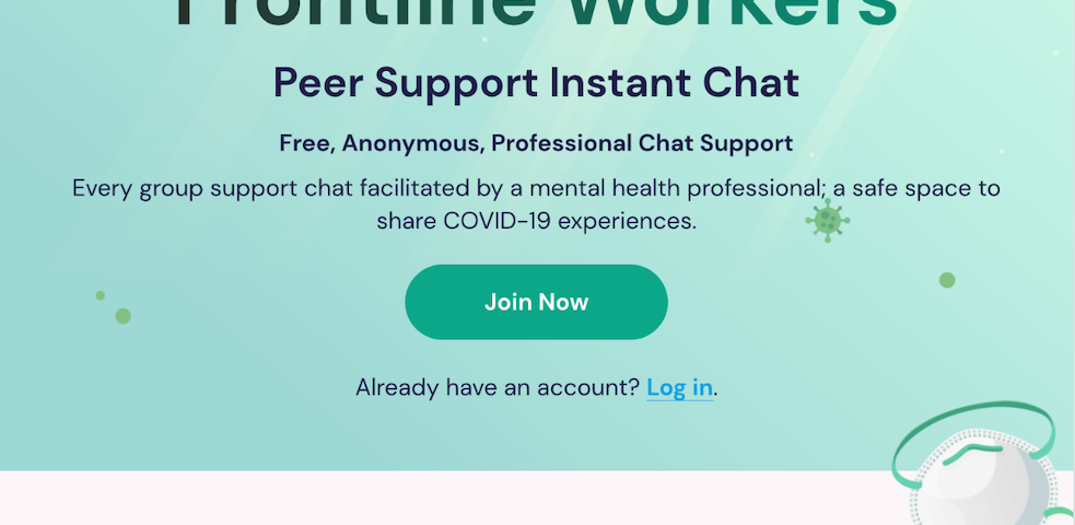 Anonymous chat mental health
