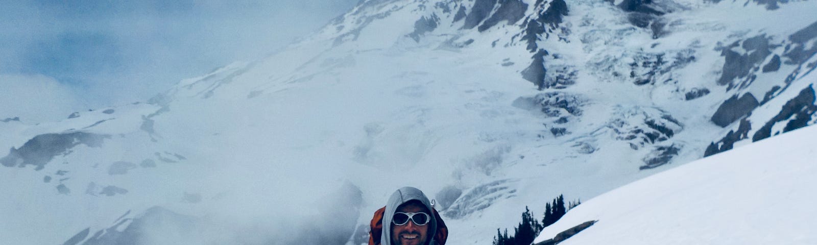 Pat at Mt. Rainier in 2017