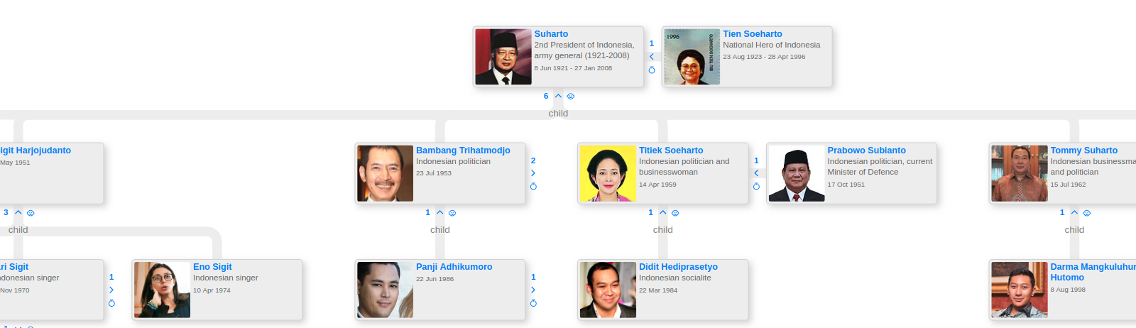  Indonesian  Politics Family  trees  Medium