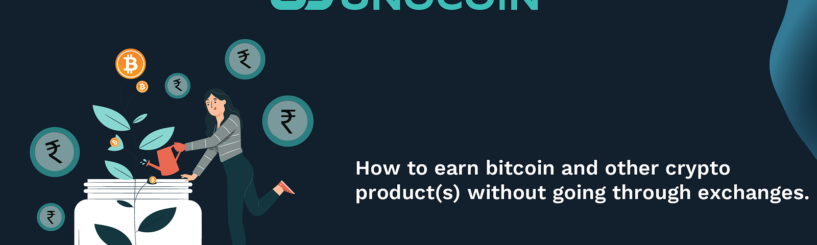 How to earn bitcoin and other crypto product(s) without going through exchanges