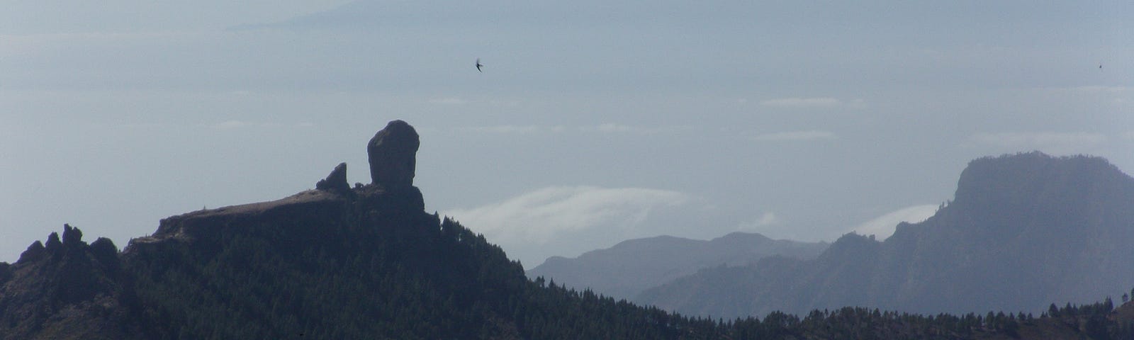 Gran Canaria, with Tenerife in the background