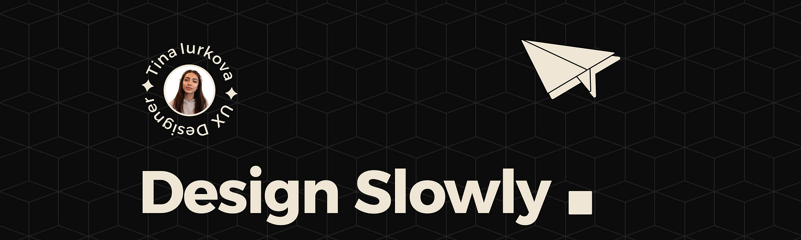 Cover for Design Slowly newsletter.