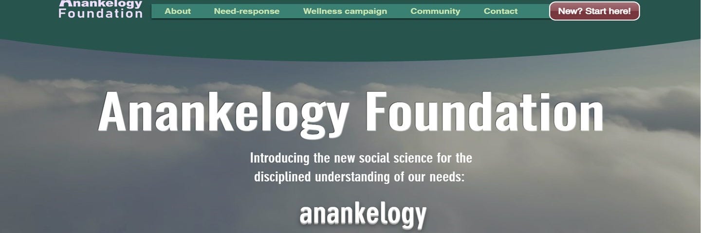 homepage image of Anankelogy Foundation dot org