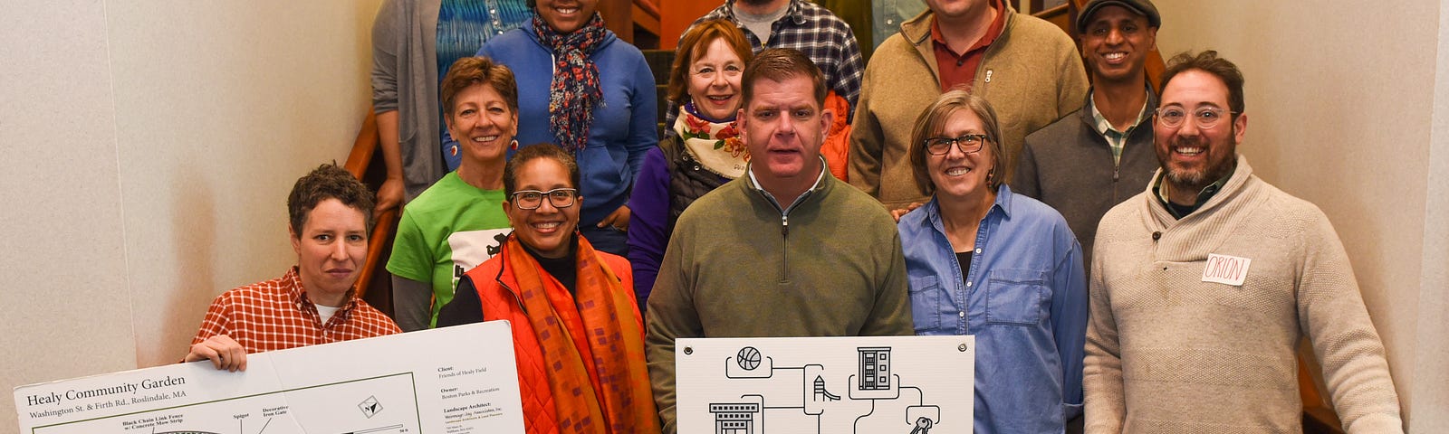 Mayor Walsh joined CPA grantees at the 44th Annual Gardeners Gathering by the Trustees on March 23, 2019.