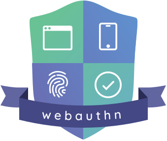 webauthn.io shield icon