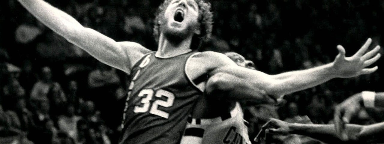 Big Bill Walton’s personality was as big as his big man basketball skills.