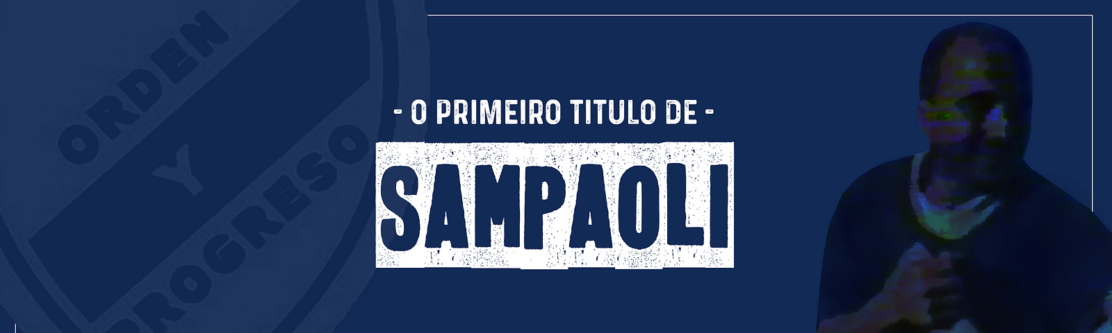 Jorge Sampaoli na época em que conquistou seu primeiro título. Foi em 1996, a Liga Casildense pelo Belgrano de Arequito.