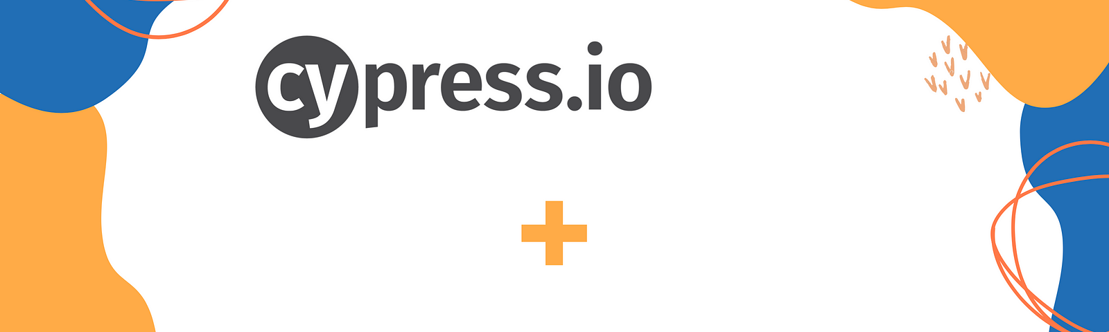 Cypress and bitbucket logo graphic