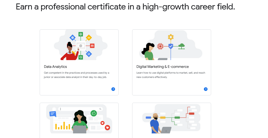 Top 5 Google Certificate Courses for IT professionals