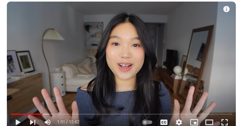 Screenshot of YouTuber “Julia Fei” announcing that she is quitting her job as a Data Scientist