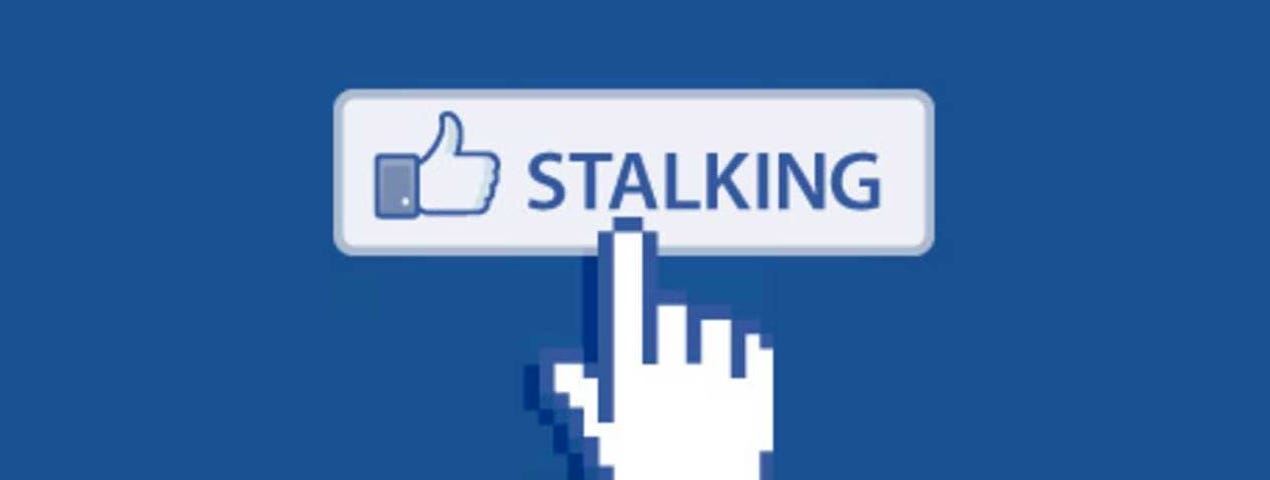 Image result for stalk on facebook