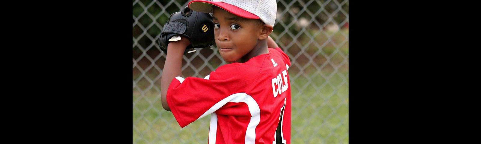 Young baseball pitcher with dreams of the big league.