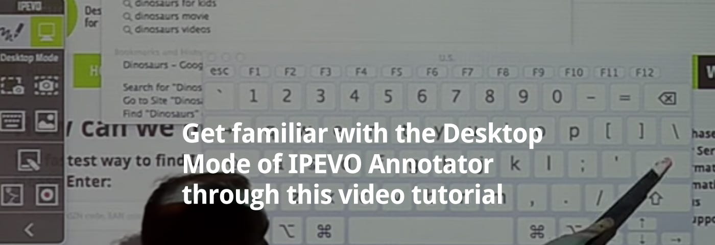 Get familiar with the Desktop Mode of IPEVO Annotator through this video tutorial
