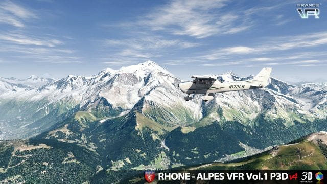 France VFR — Rhône-Alpes VFR Vol.1