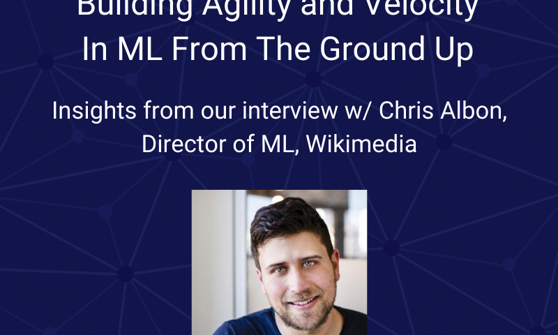 Visit to twimlcon.com/ondemand to hear from more machine learning leaders like Chris Albon and learn how experts deliver high-velocity machine learning at scale!