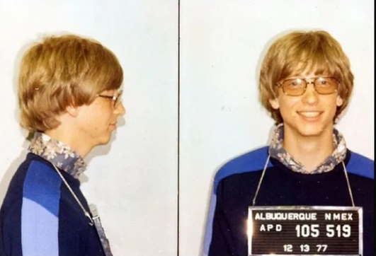 Bill Gates Arrested in His Youth, the Truth Behind the Mug Shot