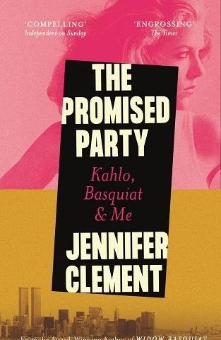 Book cover for The Promised Party by Jennifer Clement (2024).