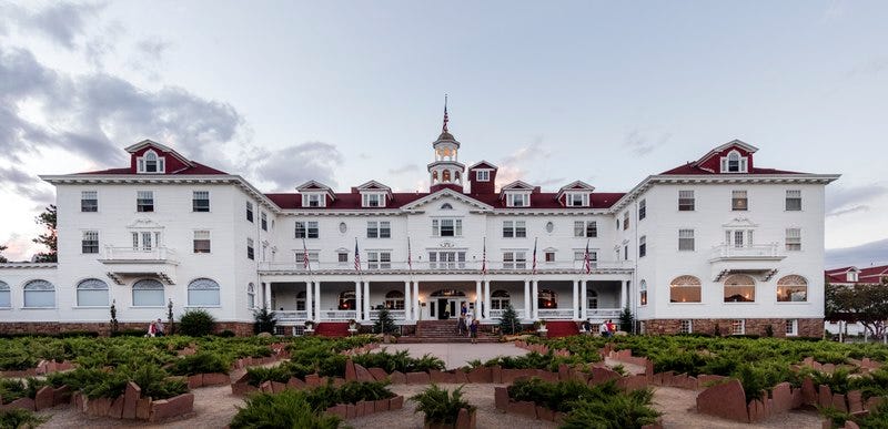 The Stanley Hotel is Estes Park Colorado