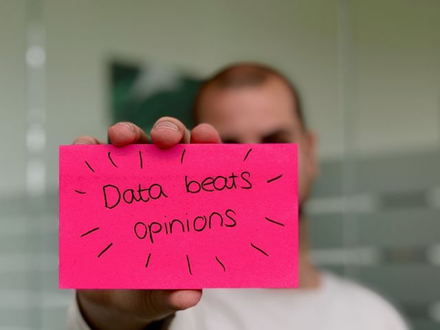 Data beats opinions