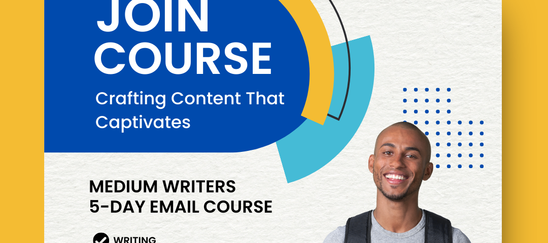 Join a course about writing on Medium and join the Partner program! https://blog.writingsummit.co.uk/subscribe