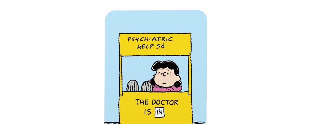 lucy doctor is in sign