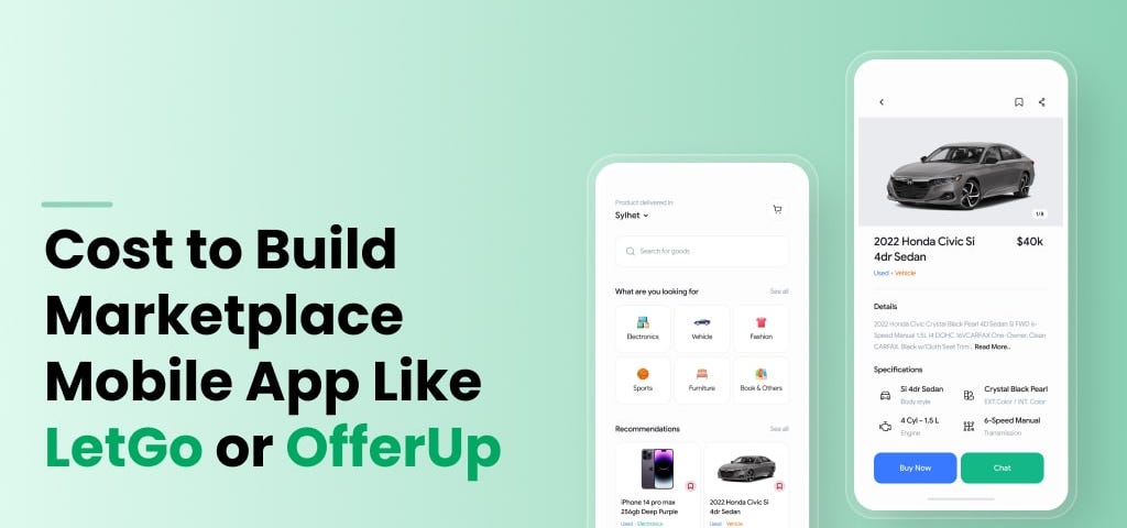 Marketplace App Development Like LetGo or OfferUp