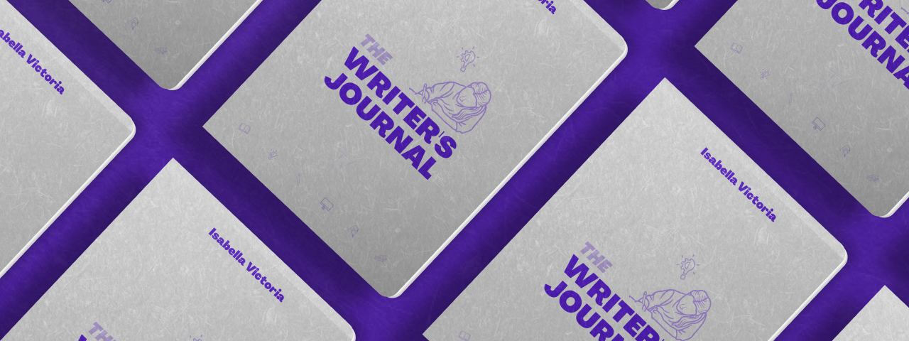A photo of The Writer’s Journal. A journal created by the author.