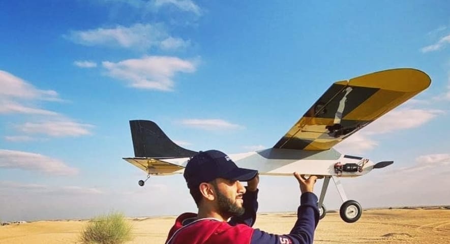 Image taken back in 2018 — Preparing for International Aircraft Design Competition
