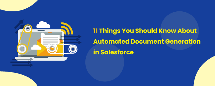 Automated document generation in Salesforce
