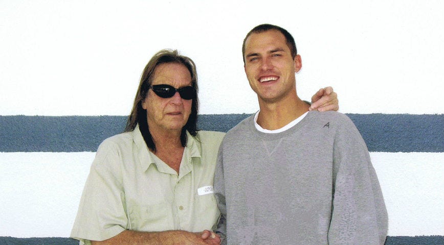George Jung and Anthony Curcio in prison.