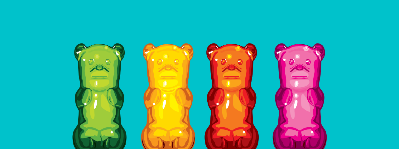 four gummy bears for my article Hack Superhuman Performance With Sleep Gummies