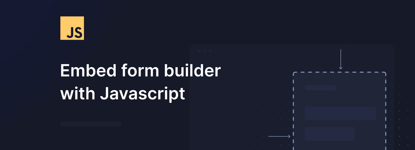 embed javascript form builder
