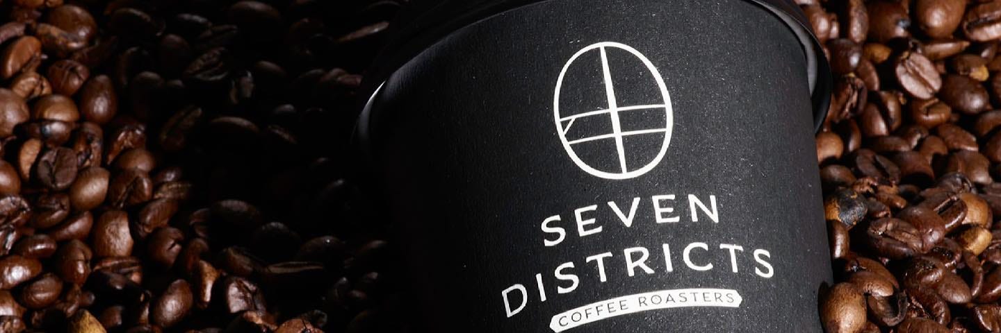 Seven Districts recyclable coffee cups