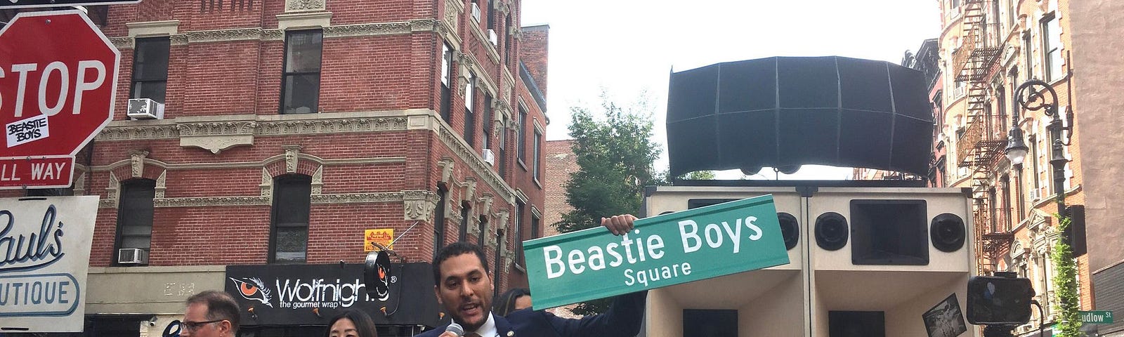 Beastie Boys Square sign, revealted