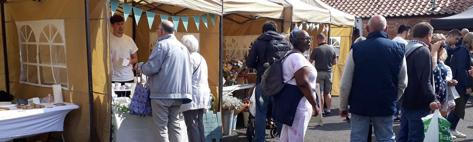 Millstream Square Street Food and Artisan Market in Sleaford