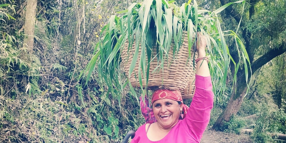 A lady in my village