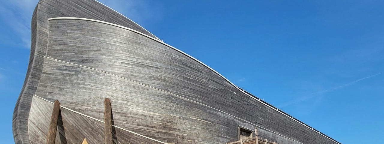 A replica of Noah’s ark