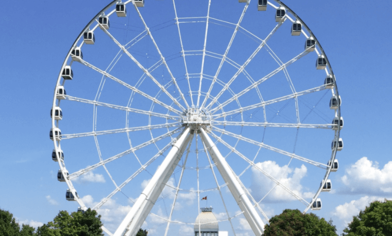 Giant Ferris wheel