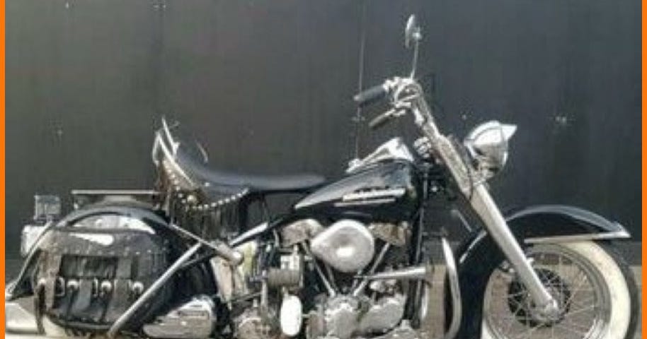 1951 H-D PanHead started Jerry’s love affair with bikes