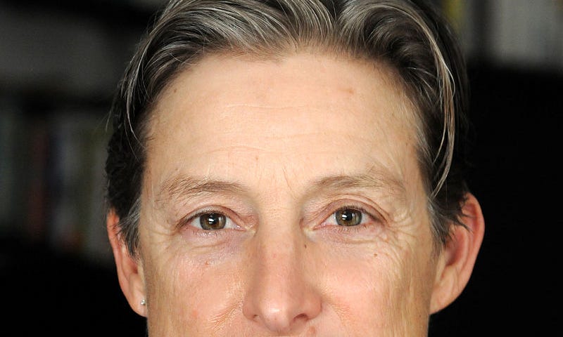 Foto tirada do Wikipedia, página de Judith Butler (2013).