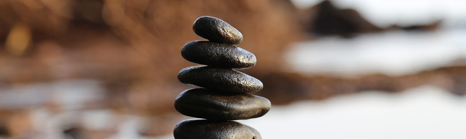 Rocks stacked on each other