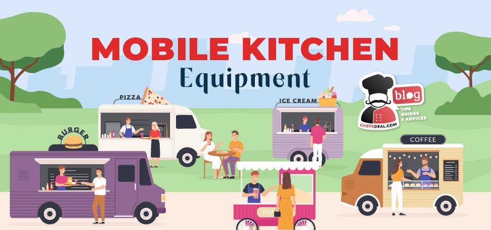 Mobile Kitchen Equipment: Place Anywhere Convenient