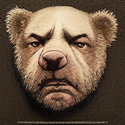 Mafioso teddy bear wanted poster