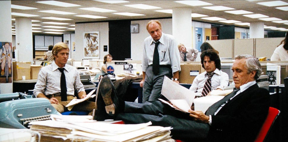 Still from the movie “All the President’s Men”