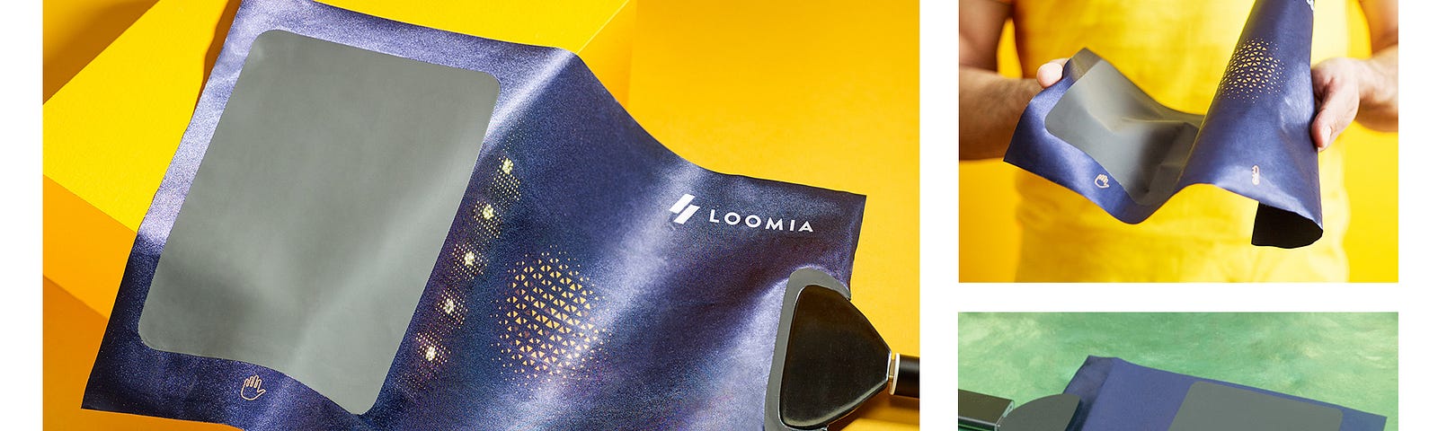 Images of the LOOMIA Electronic Layer