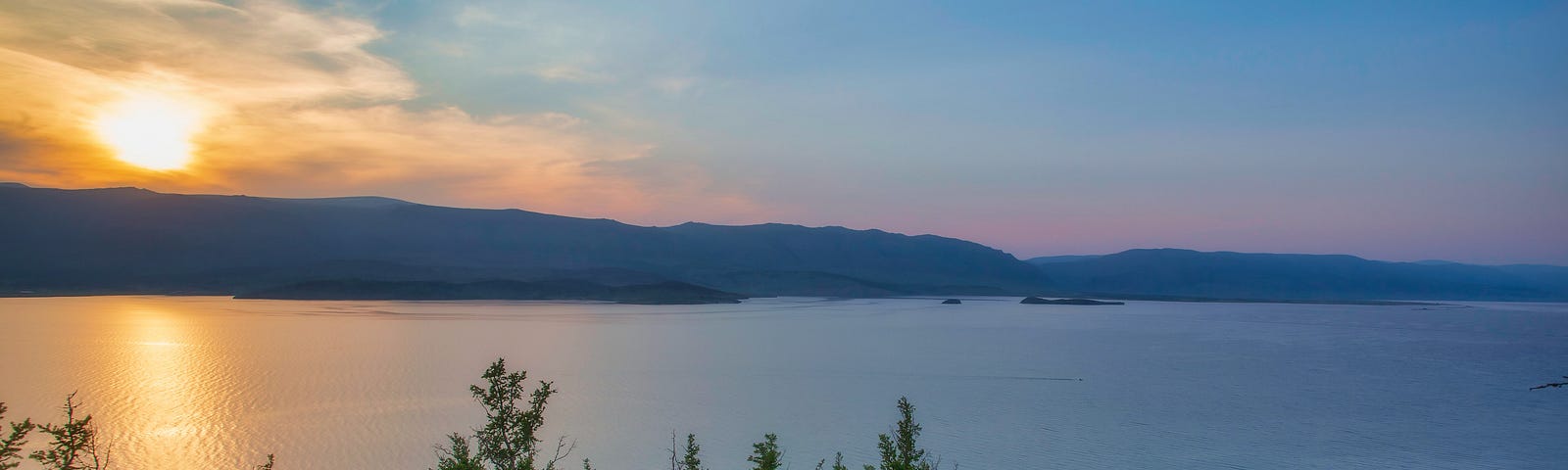 Sunrise at Lake Baikal
