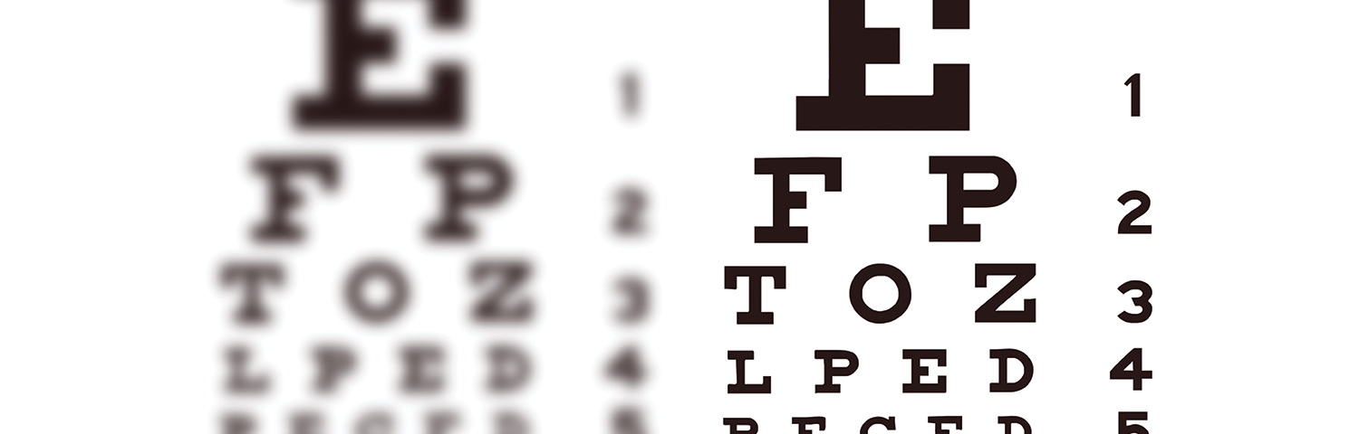 Eye chart.