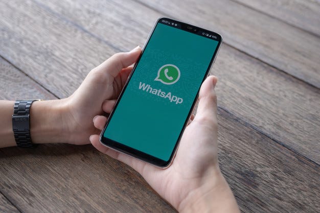 Using WhatsApp to communicate to business