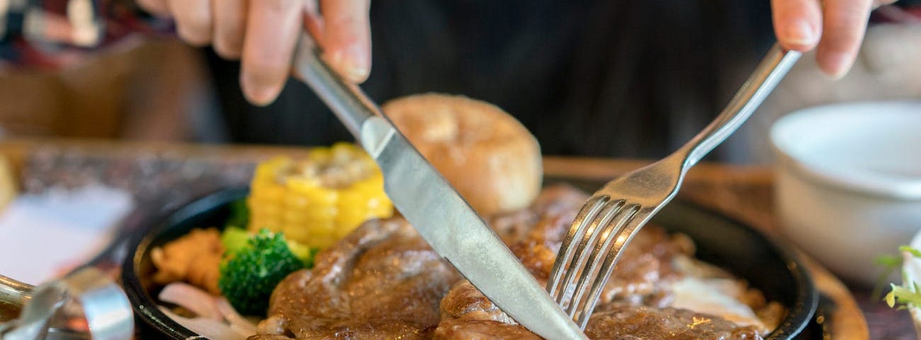 Although red meat is rich in iron, it’s also high in saturated fat.