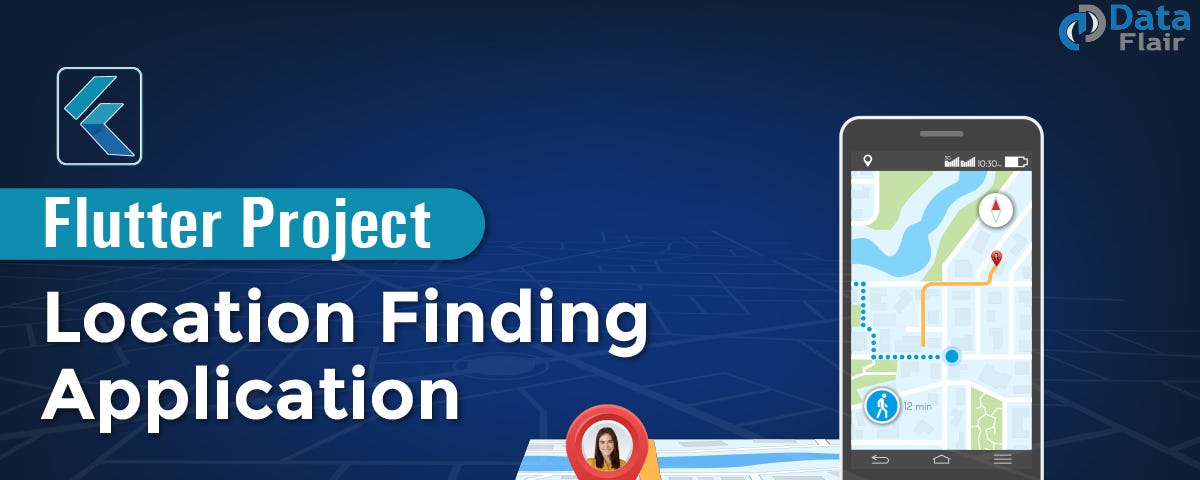 Flutter Location Finding Application